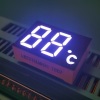 Ulrta white 12mm Dual digit 7 segment led display common cathode for temperature indicator