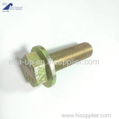 Hex flange bolts yellow zinc plated