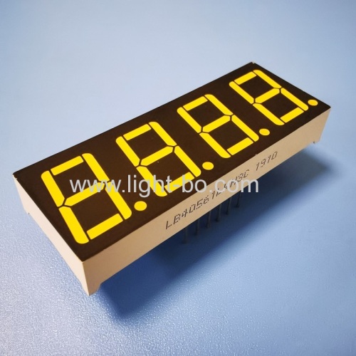 Ultra white 0.56inch 4 Digit 7 Segment LED Display common cathode for Instrument Panel