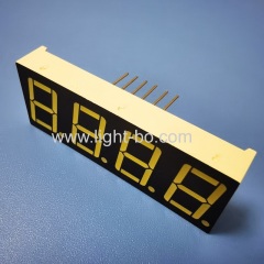 Ultra white 0.56inch 4 Digit 7 Segment LED Display common cathode for Instrument Panel