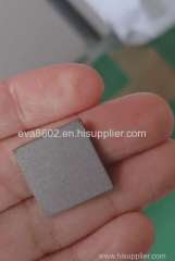 Titanium sintered porous bipolar plate electrode plate