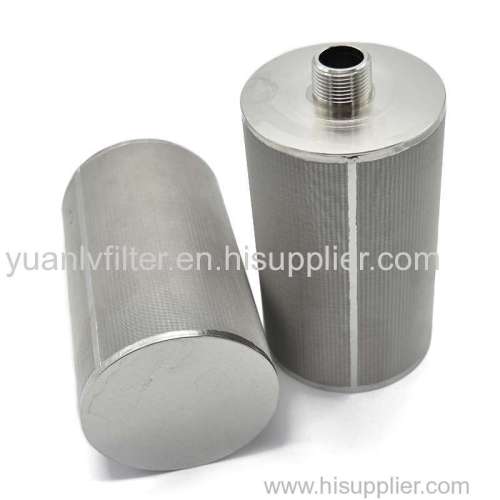 SS Powder Sintered Filter Cartridge Custom