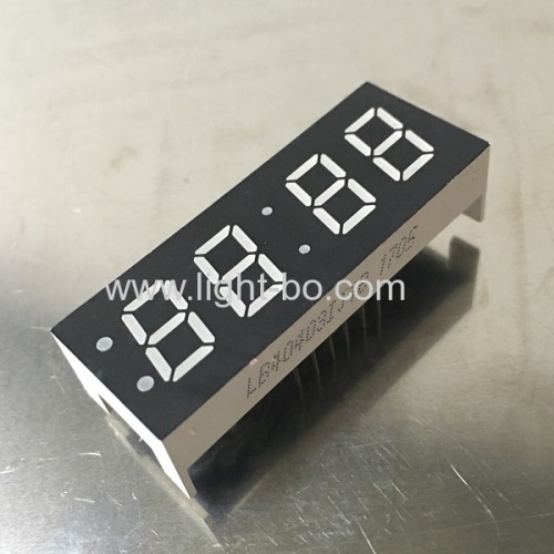 Super Green 0.4 4 digit 7 segment led clock display for washing machine