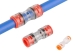 Straight Microduct Connectors Optical Connector Plastic Optical Fiber Connectors Straight Connectors