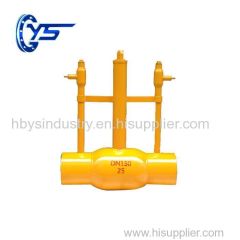 DN 15-800mm Oil And Gas Welded Ball Valve Full Welded Ball Valve company China Best Ball Valve Price