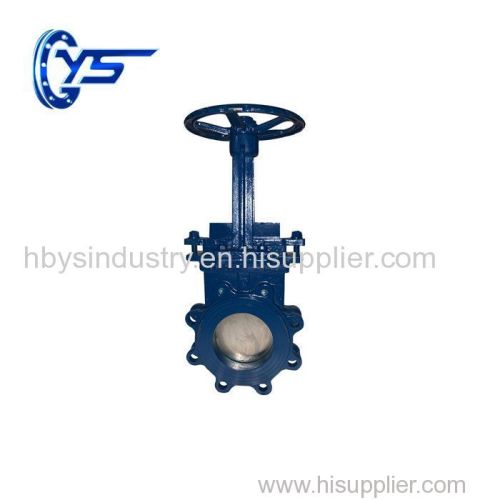 DN 50-600mm Rising Stem Knife Gate Valve gate valve manufacturer