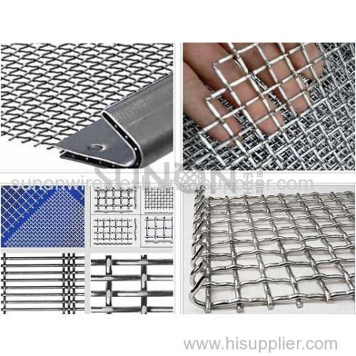 Crimped Wire Mesh Stainless steel Crimped Wire Mesh China Crimped Wire Mesh for quarry Crimped Wire Mesh for chemica