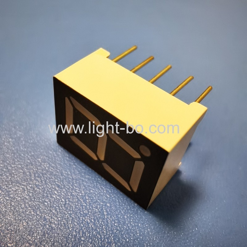 Ultra Blue 0,39 Zoll einstellige 7-Segment-LED-Anzeige gemeinsame Kathode für Haushaltsgeräte