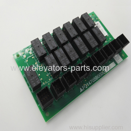 Shanghai Mitsubishi Elevator Lift Spare Parts P214705B000G12 PCB Interface Board