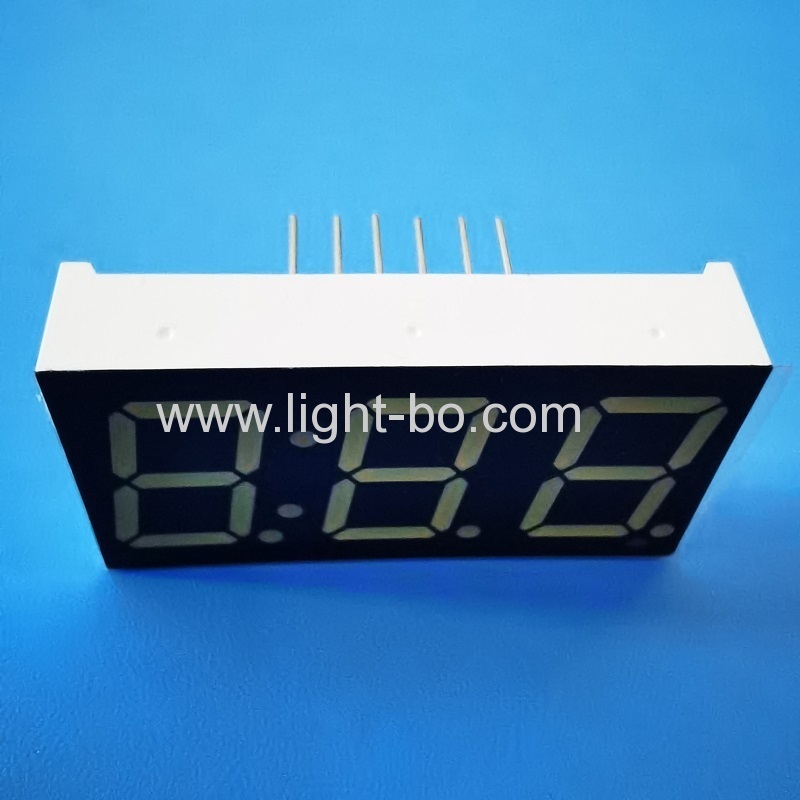 Ultra White Triple Digit 0.56" LED Clock Display Common Cathode for Washine Machine Control