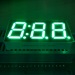 pure green display;green clock display;3 digit green display;pure green 7 segment