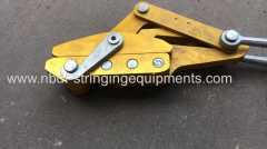 Automatic come along clamps for aluminum conductor
