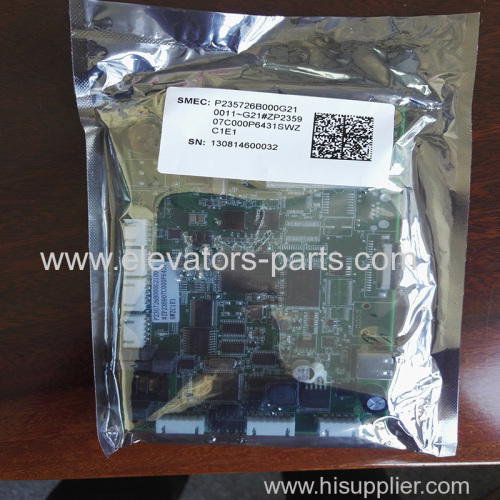Shanghai Mitsubishi Elevator Lift Parts P235726B000G21 PCB LCD Display Board