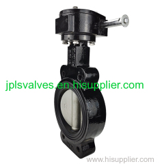 Semi-lug marine butterfly valves