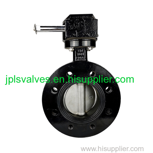 Gear Operated Ductile Iron U-type Flanged Marine Butterfly Valve
