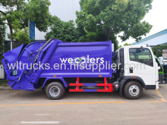 Sinotruk HOWO 8m3 RHD Garbage Compactor Truck