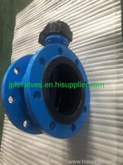 Gear Operated Fully Rubber Lined Flange Butterfly Valve