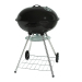 Trolley Portable Kettle BBQ Grill Outdoor Backyard BBQ Kettle Charcoal Grill with Lower Shelf and Wheels