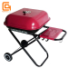 Folding Luggage Square BBQ Grill Charcoal Hamburger Grills Picnic Cooking