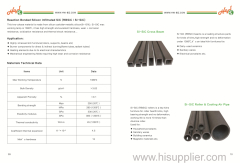 Silicon Carbide Ceramic Kiln Furniture (SiC Beam Plate Burner Nozzle Crucible Tubes) material by R-SiC N-SiC Si-SiC