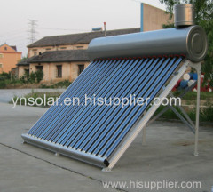 Integrated Non-Pressurized Solar Water Heater