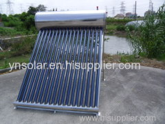 Integrated Non Pressure Stainless Steel Solar Water Heater Geyser