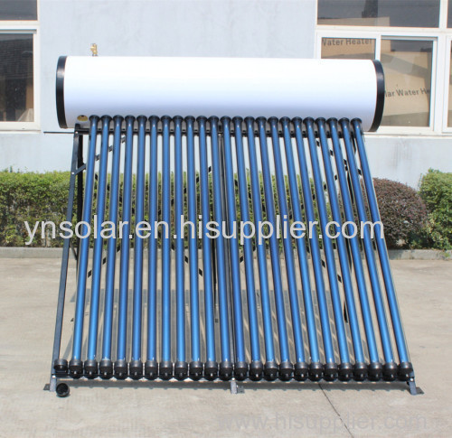 24tubes Compact Pressure Heat Pipe Solar Water Heater