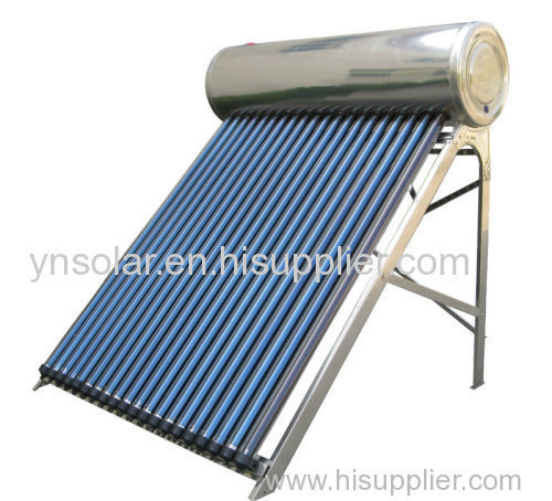 Compact High Pressure Heat Pipe Solar Water Heater