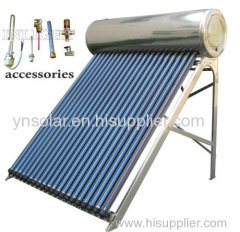 Compact High Pressure Heat Pipe Solar Water Heater