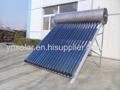 Stainless Steel SUS304 Compact Pressure Heat Pipe Solar Water Heater