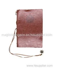 BK1042 Brown design PU notebook