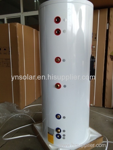 Color Steel Split Pressurized Solar Water Tank with doubel coil