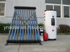 100L Split pressurized solar water heater with single coil