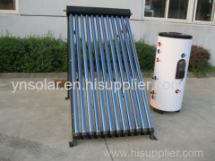 100L Split pressurized solar water heater with single coil