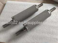 Micro Porous sintered titanium filter rod corrsion resistance For bio- pharmaceutical filtration and separation