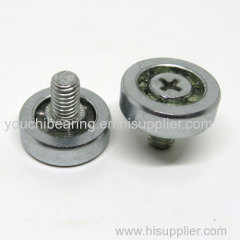 DR19-C1L8 Metal Drawer Roller 19mm Kitchen Display Metal Roller DRL-19