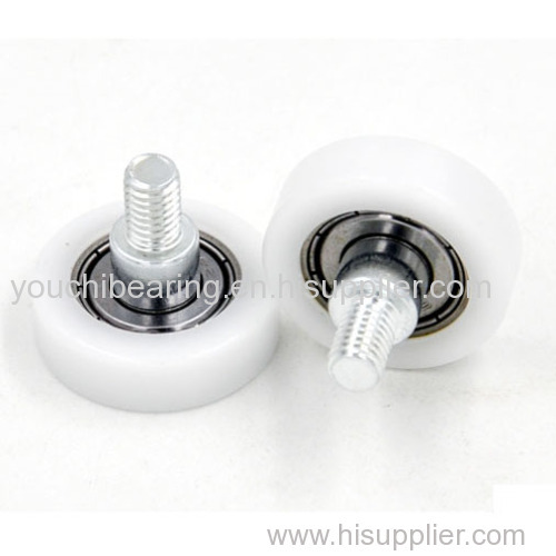 BS62626-W8C4L10M6 Zinc-plated screw plastic coated bearing