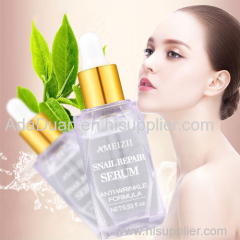 Korean Skin Care Snail Repair Serum Essence Face Firming Skin Tightening Anti Aging Serum Facial Moisturizer Beauty