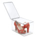 High quality custom clear high quality luxury acrylic transparent shoe storage box