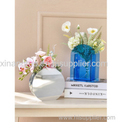 High quality handmade acrylic plexiglass crystal flower vase