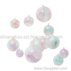 Transparent decoration christmas plastic christmas decoration ball