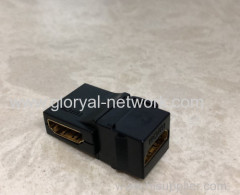 HDMI Keystone Jack COUPLER 90 DEGREE