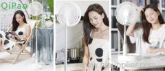 USB Rechargeable Electronic Desk Fan with Folding Fanction