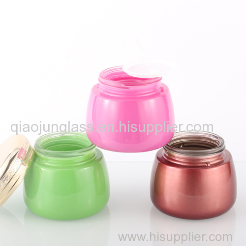 High Quality Glass Cosmetic Cream Container Bottle