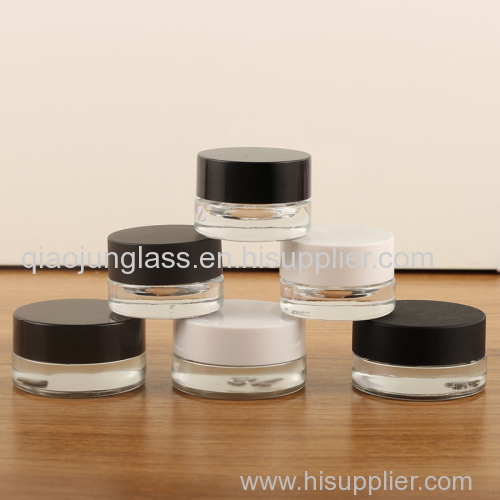 Fashionable Design 5G Empty Jar Cosmetic Packaging Glass Bottle For Face Cream