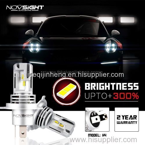 NOVSIGHT LED Headlight bulbs H11 H4 H7 9005 9006 HB3 55W 10000LM 6000K White Auto LED Lamps