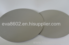Pure titanium sponge metal powder sintered porous filter disc