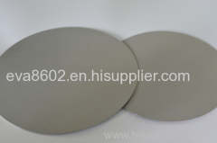 Fine chemical food and beverage Sintered stainless steel Filter Disc High Separation Efficiency High Precision