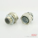 LIQUID TIGHT NICKEL PLATED BRESS STRAIGHT CONNECTOR