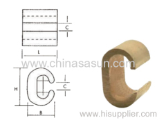 C Copper Connector for Earth Cable